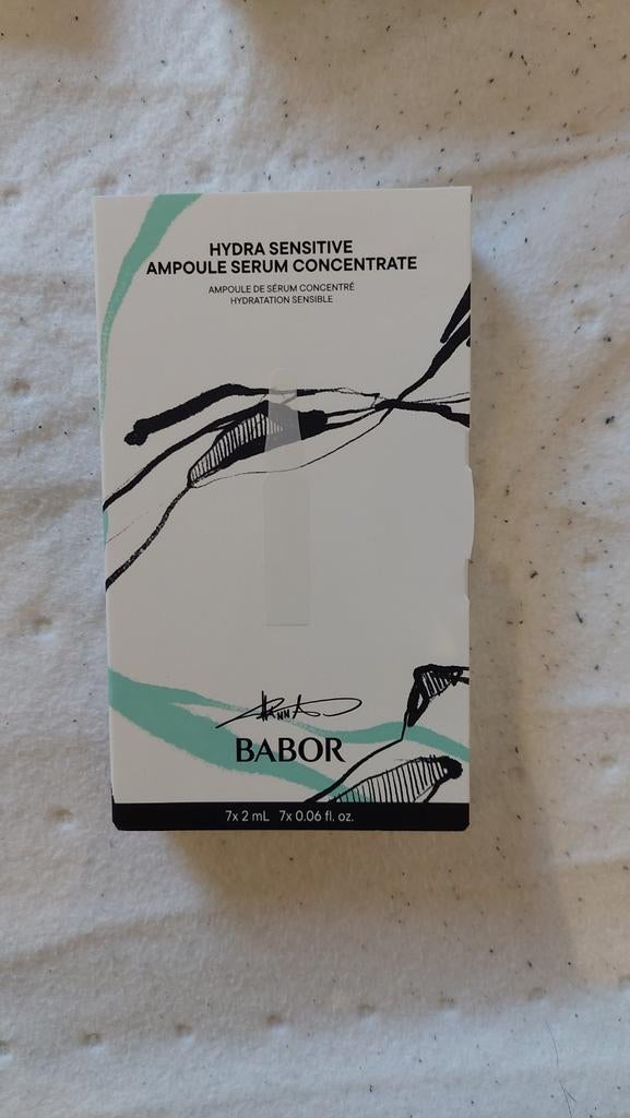 Babor Hydra Sensitive Ampoule Serum Concentraat, Verzenden, Nieuw, Gehele gezicht