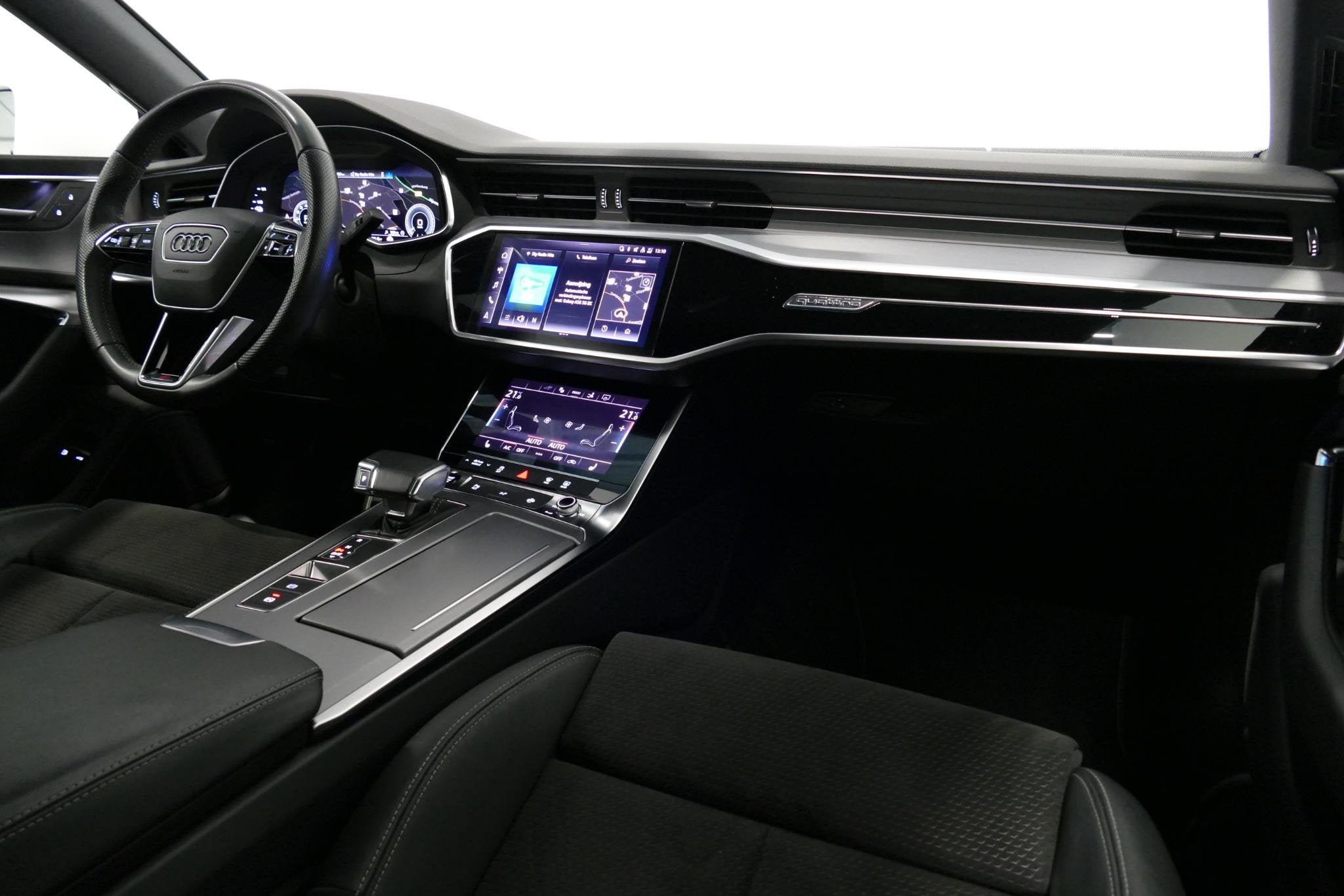Audi A7 Sportback 50 TFSI e quattro Pro Line S / S Line / Ro, Verwarmde buitenspiegels, Gebruikt, 4 cilinders, 4 stoelen