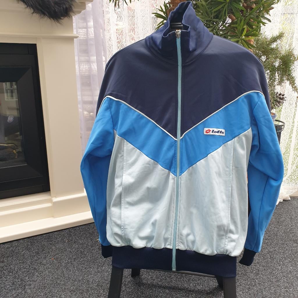 Lotto trainingspak maat 176, Lotto, Blauw, Ophalen of Verzenden, Gedragen