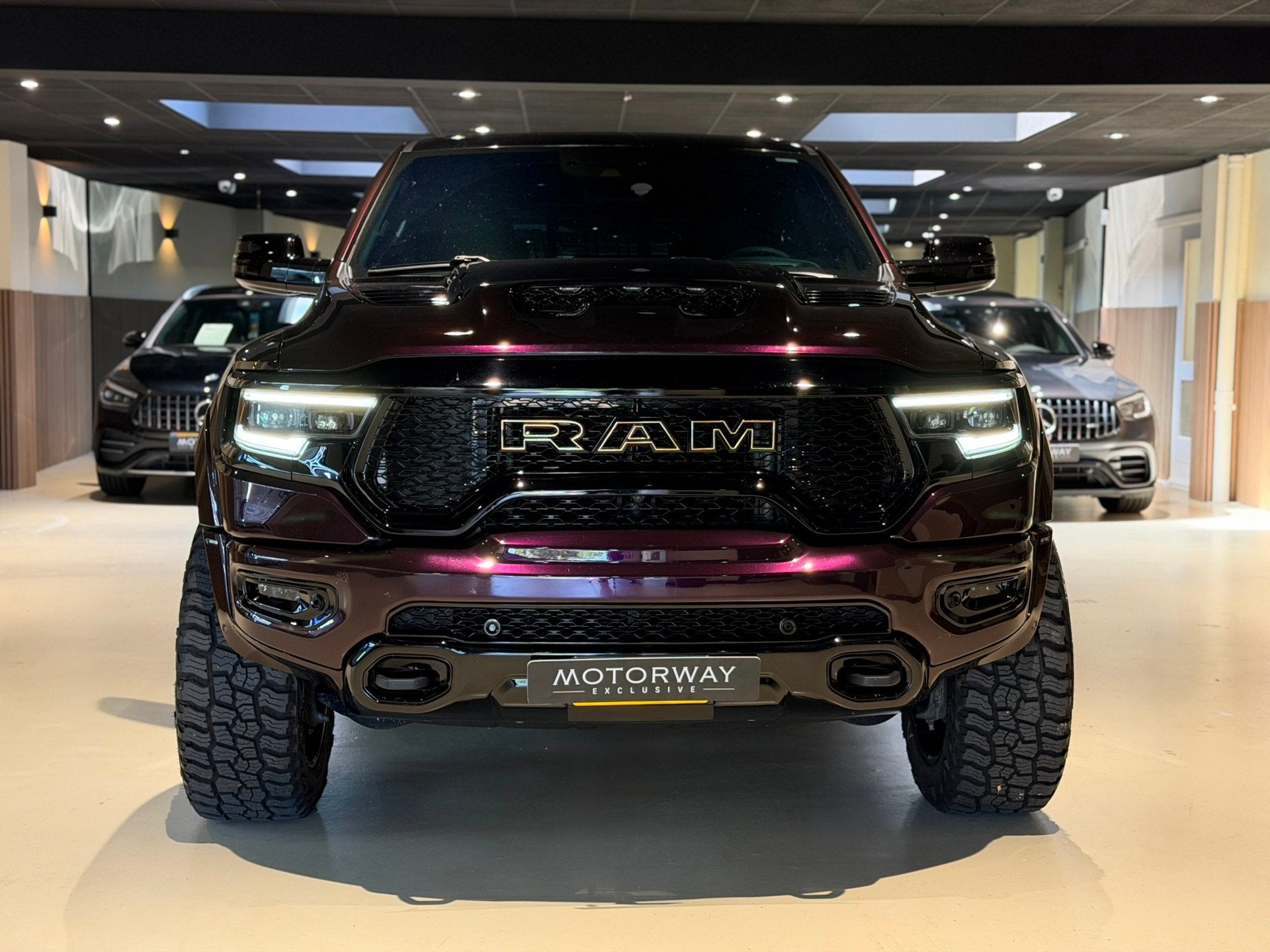 Dodge Ram 1500 6.2 V8 4x4 Crew Cab TRX|H&K|pano|trekhaak|HUD, Auto's, Automaat, Gebruikt, Adaptive Cruise Control, Zwart