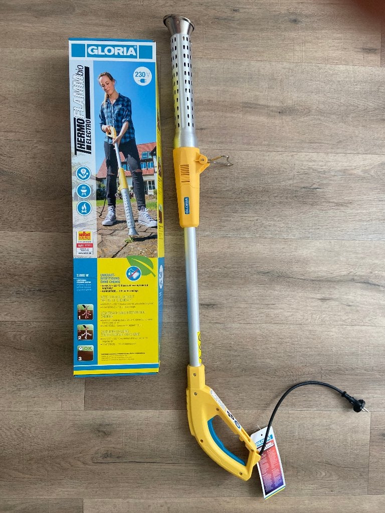 Gloria Thermoflamm onkruidbrander 2000W, Ophalen of Verzenden, Zo goed als nieuw, Gloria