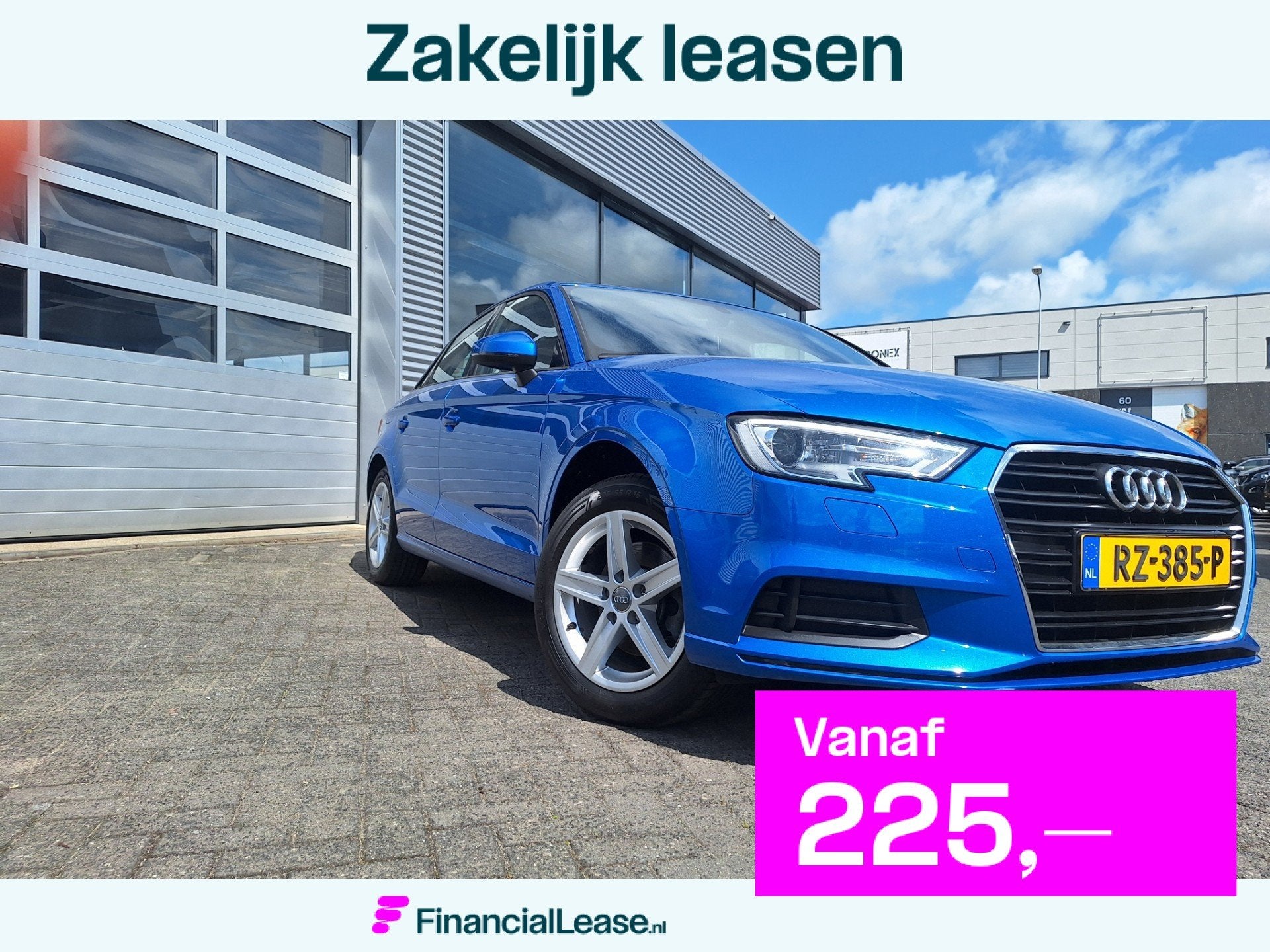 Audi A3 Limousine 1.0 TFSI Automaat PDC, LM Velgen, Dealer onderhouden, Gebruikt, Euro 6, Blauw