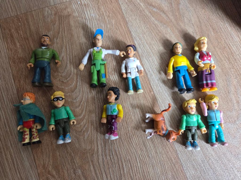 Brandweerman sam figuren set, Kinderen en Baby's, Speelgoed | Actiefiguren, Ophalen, Gebruikt