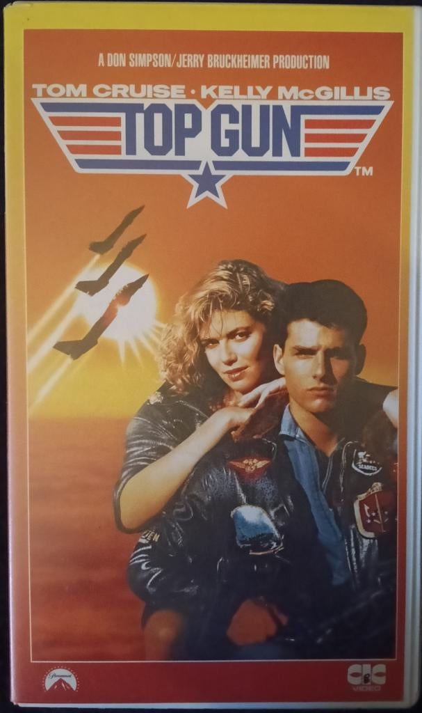 Top Gun vhs, Cd's en Dvd's, VHS | Film, Vanaf 16 jaar, Ophalen of Verzenden, Zo goed als nieuw, Actie en Avontuur