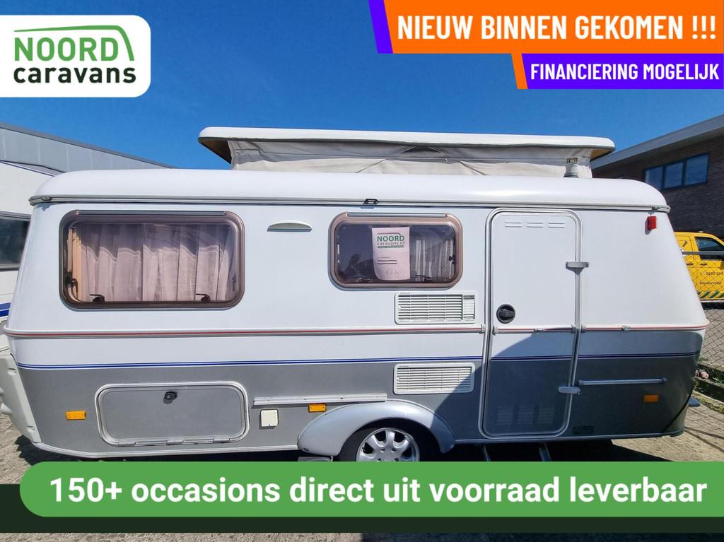 Eriba TROLL 550 GT MOVER + DWARSBED + HEFDAK + VOORTENT, Caravans en Kamperen, Bedrijf, 5 tot 6 meter, Eriba, Mover