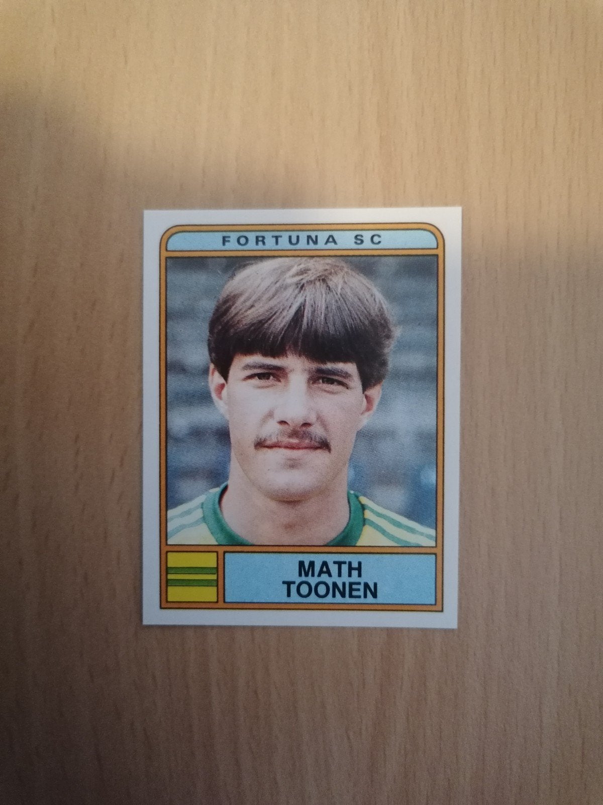 Panini Voetbal 84 #115 Math Toonen., Verzamelen, Ophalen of Verzenden, Zo goed als nieuw, Ajax, Poster, Plaatje of Sticker