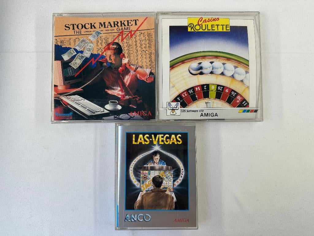 Diverse Amiga games 3 stuks, Computers en Software, Vintage Computers, Commodore Amiga, Amiga, Onbekend, Ophalen of Verzenden