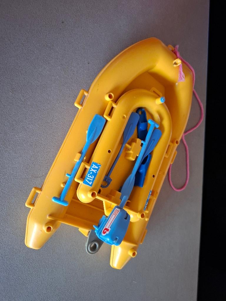 Playmobil roeibootje incl asseccoires, Ophalen, Gebruikt, Los playmobil