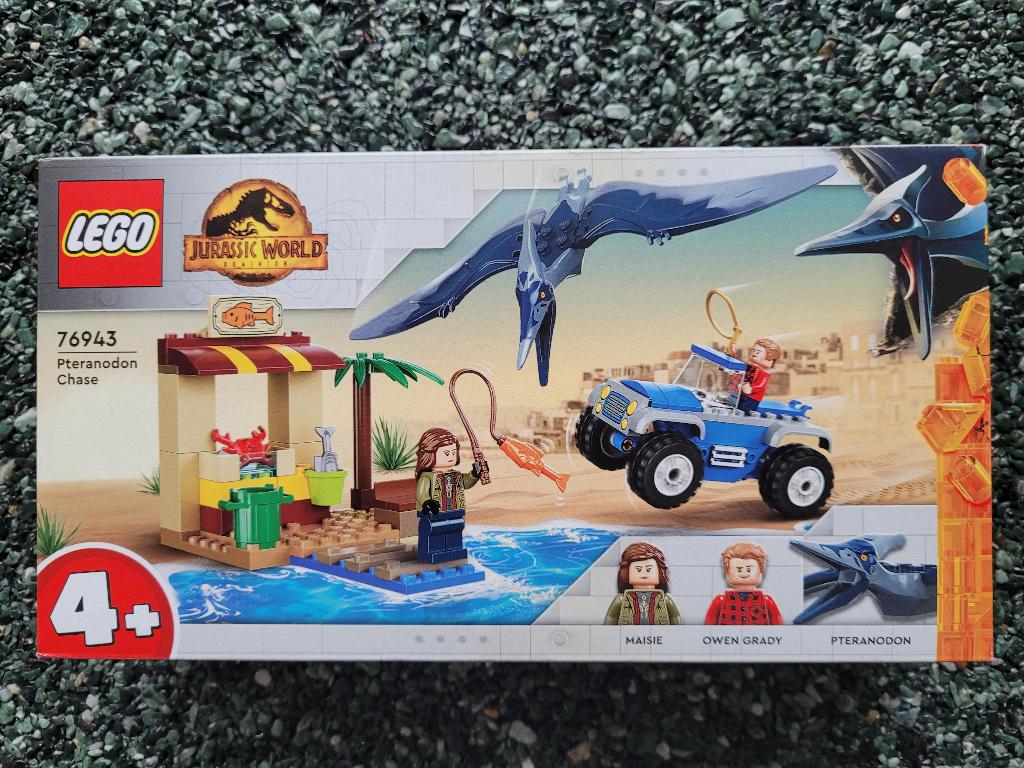Lego Jurassic Wold 76943 Achtervolging van Pteranodon nieuw, Lego, Lego, Nieuw, Ophalen of Verzenden