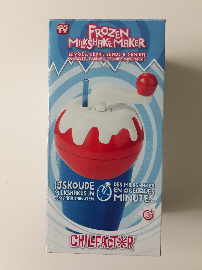 Chillfactor Frozen Milkshake Maker - zo goed als NIEUW, Ophalen of Verzenden, Zo goed als nieuw