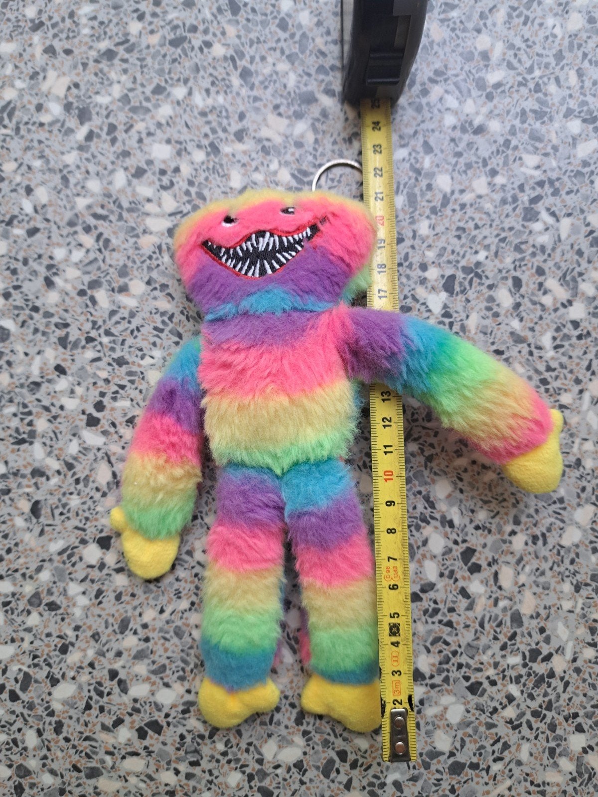 Huggy Wuggy knuffel,  sleutelhanger, Kinderen en Baby's, Ophalen of Verzenden, Zo goed als nieuw, Overige typen