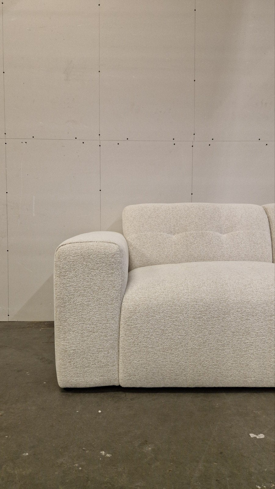 Foto 5 van Nieuwe Luxe Hoekbank Crème 310x155 cm Showroommodel