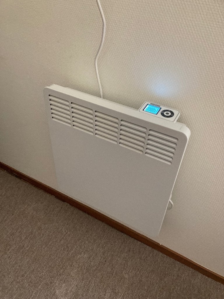 3 x elec wandkachel met thermostaat, Doe-het-zelf en Verbouw, Verwarming en Radiatoren, Ophalen, Minder dan 30 cm, Hoog rendement (Hr)