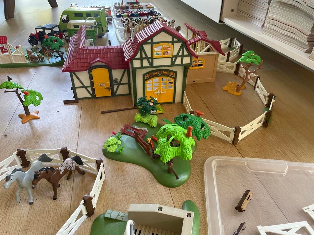 Playmobil Manege 6926 met veel extra's, Ophalen of Verzenden, Gebruikt, Jongen of Meisje