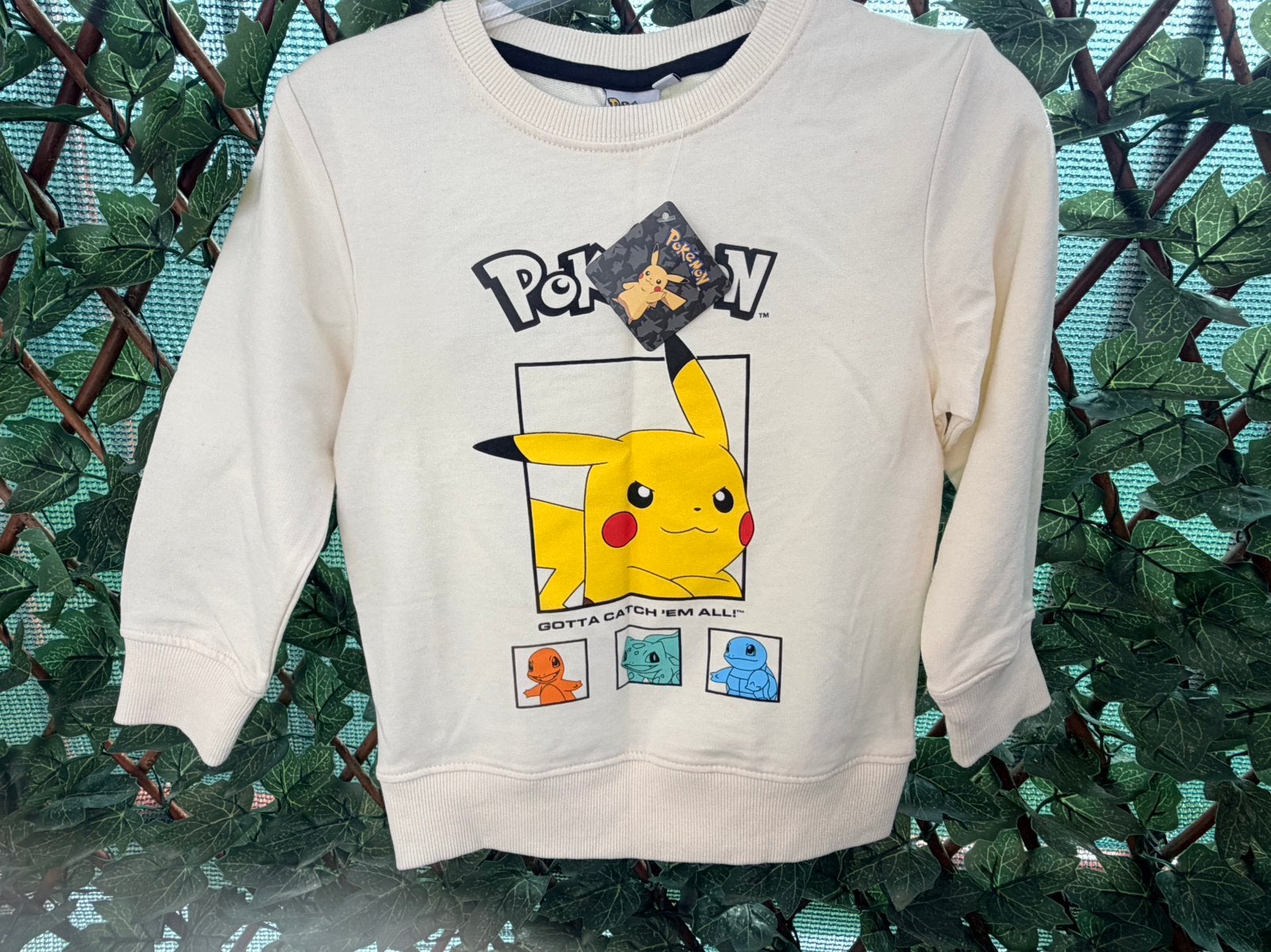 Pokémon pullover maat 104/110 / Pikachu, Ophalen of Verzenden, Nieuw, Jongen of Meisje, Shirt of Longsleeve