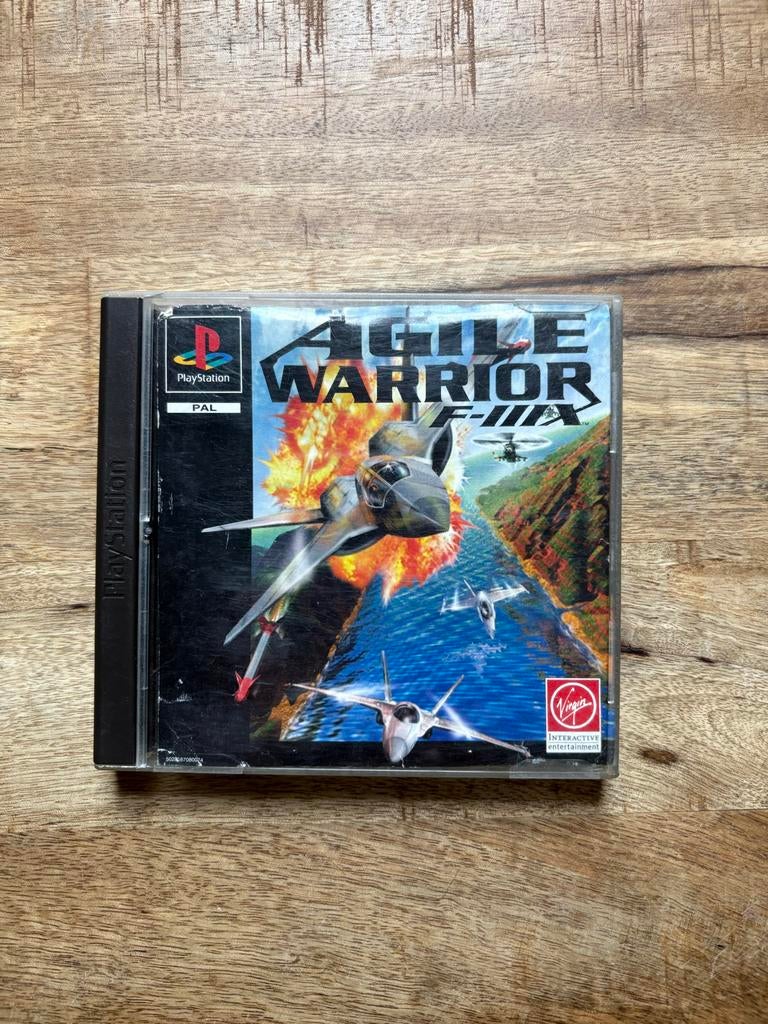 Agile Warrior F-111X - PlayStation 1 (PAL), Gebruikt, 1 speler, Racen en Vliegen, Ophalen of Verzenden