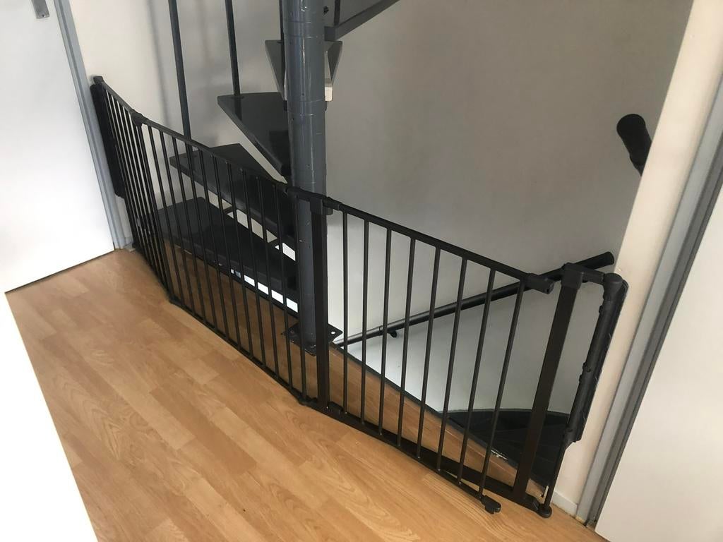 Traphekje BabyDen Flex zwart, Ophalen, Zo goed als nieuw, 115 cm of meer, Metaal of IJzer