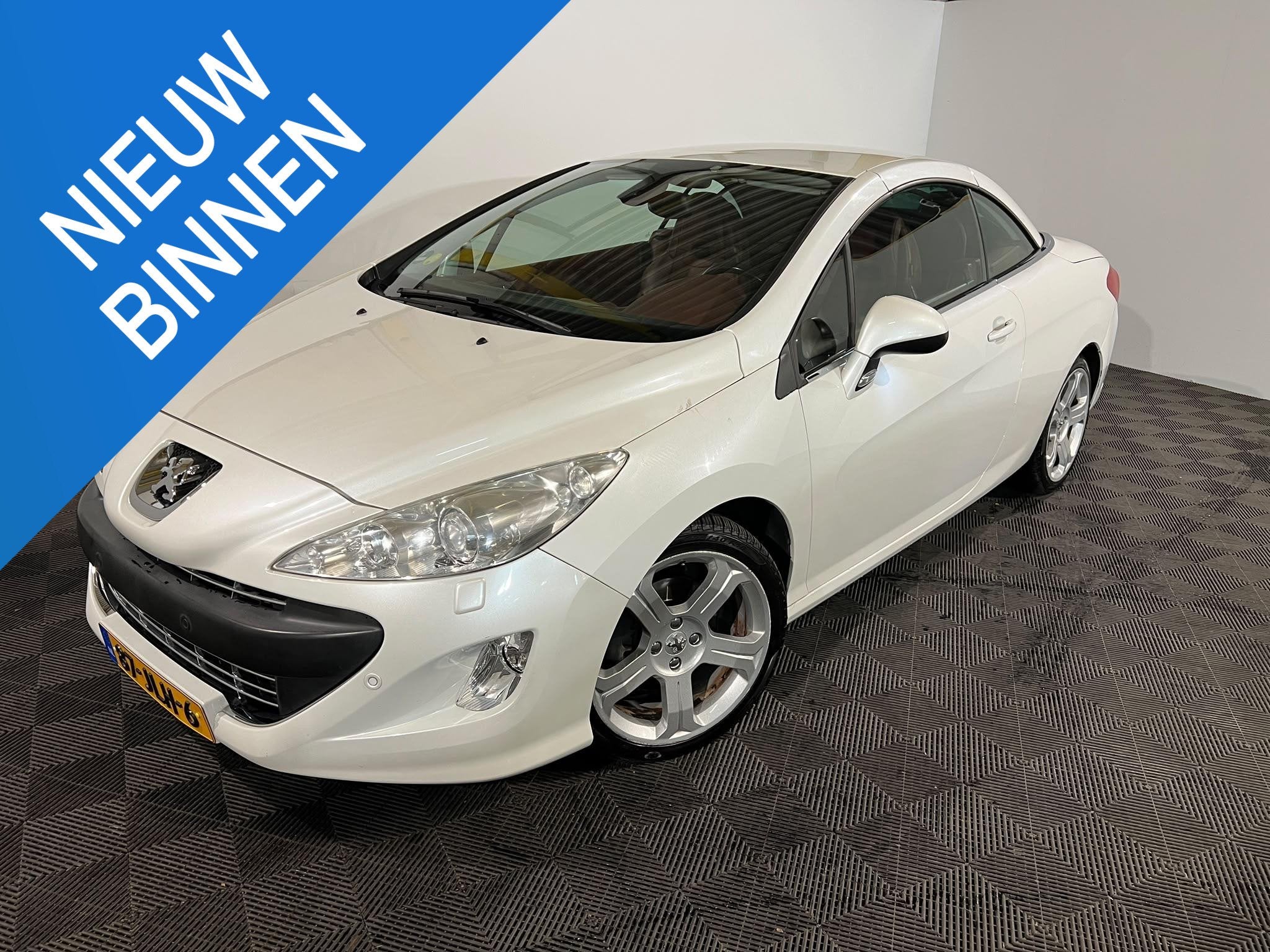Peugeot 308 CC 1.6 THP Feline Automaat, Auto's, Gebruikt, 4 cilinders, 4 stoelen, Parkeersensor