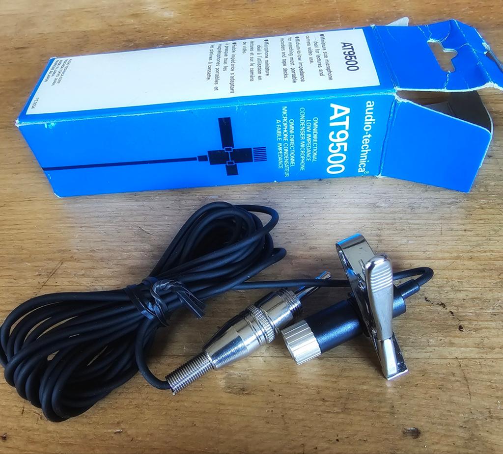 Audio-Technica AT9500 Omnidirectionele Condensator Microfoon, Muziek en Instrumenten, Microfoons, Ophalen of Verzenden, Zo goed als nieuw