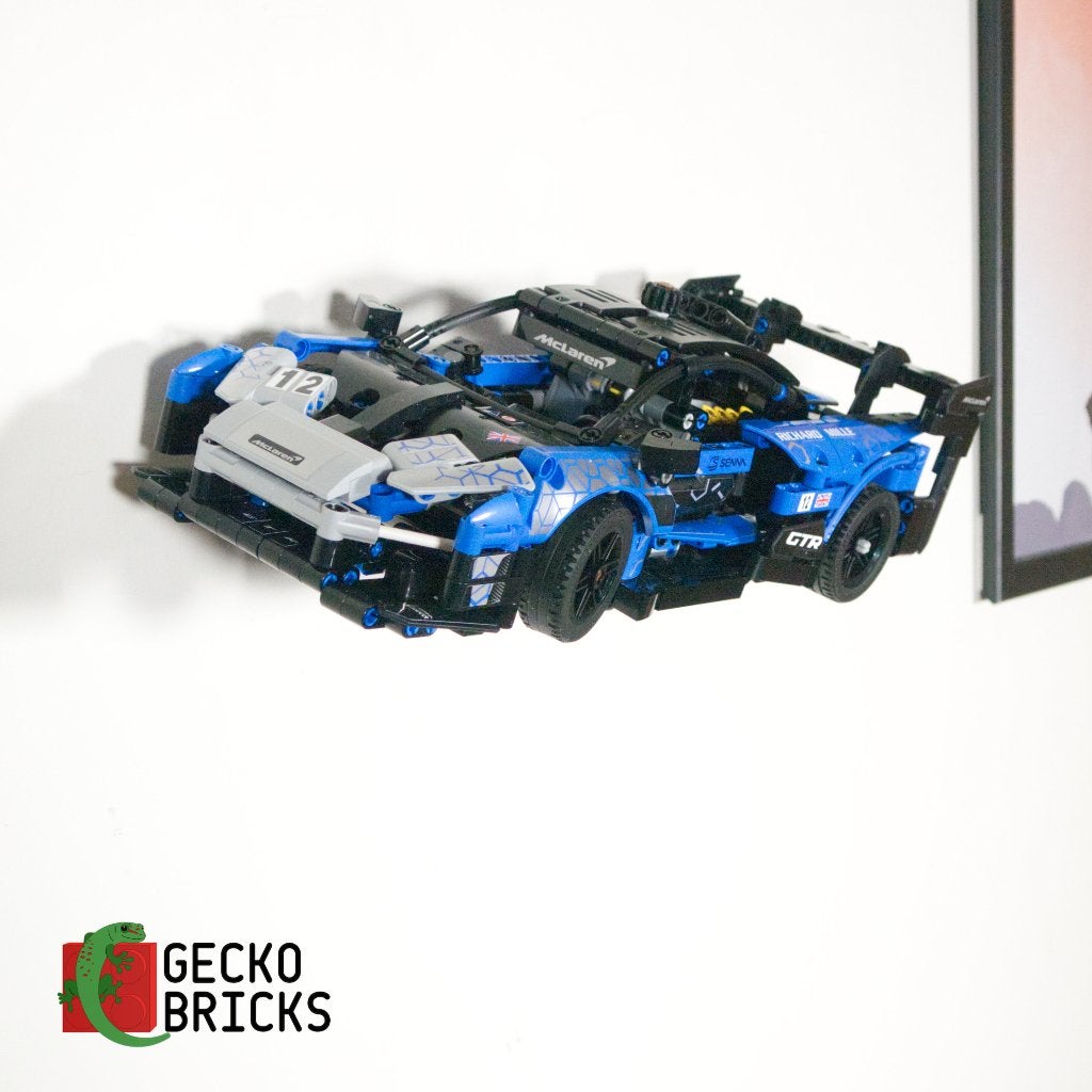 Wandbeugel geschikt voor LEGO McLaren Senna GTR 42123, Wandhanger, Zwart, Nieuw, Ophalen of Verzenden