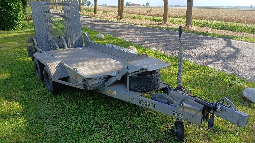 Aanhanger voor een kraantje, Ophalen, Gebruikt