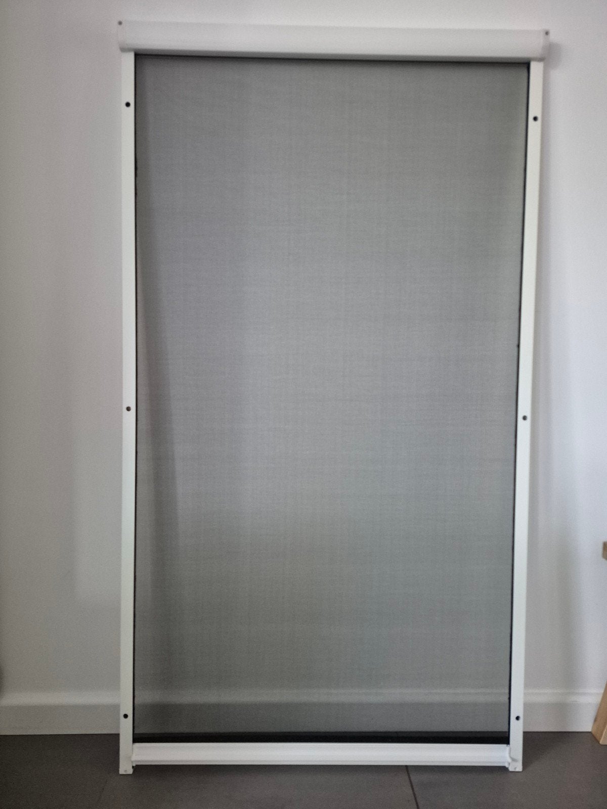Rolhor - Wit, Kunststof, 80 tot 100 cm, Hordeur, Minder dan 200 cm