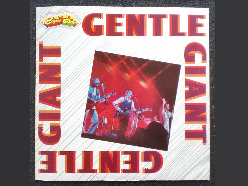 Gentle Giant - Superstar (LP +boekwerk) 1982, NM+/NM-, Originele persing, Ophalen of Verzenden, Zo goed als nieuw, 12 inch