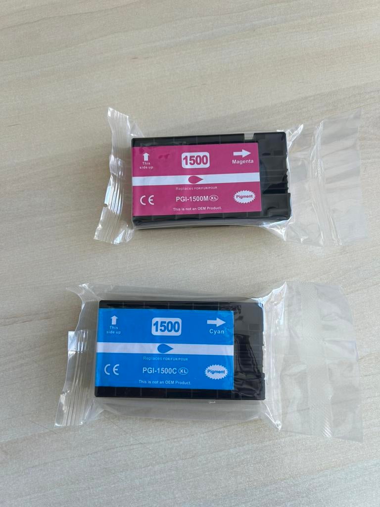 Inktcartigdes voor Canon Pixma PGI, Ophalen of Verzenden, Nieuw