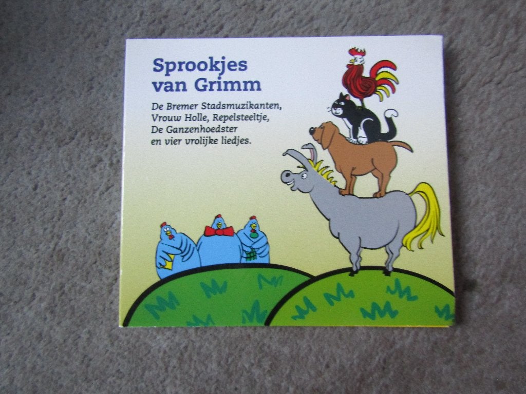 Cd met boekje: Sprookjes van Grimm, Ophalen of Verzenden, Gebruikt, Verhaal of Sprookje