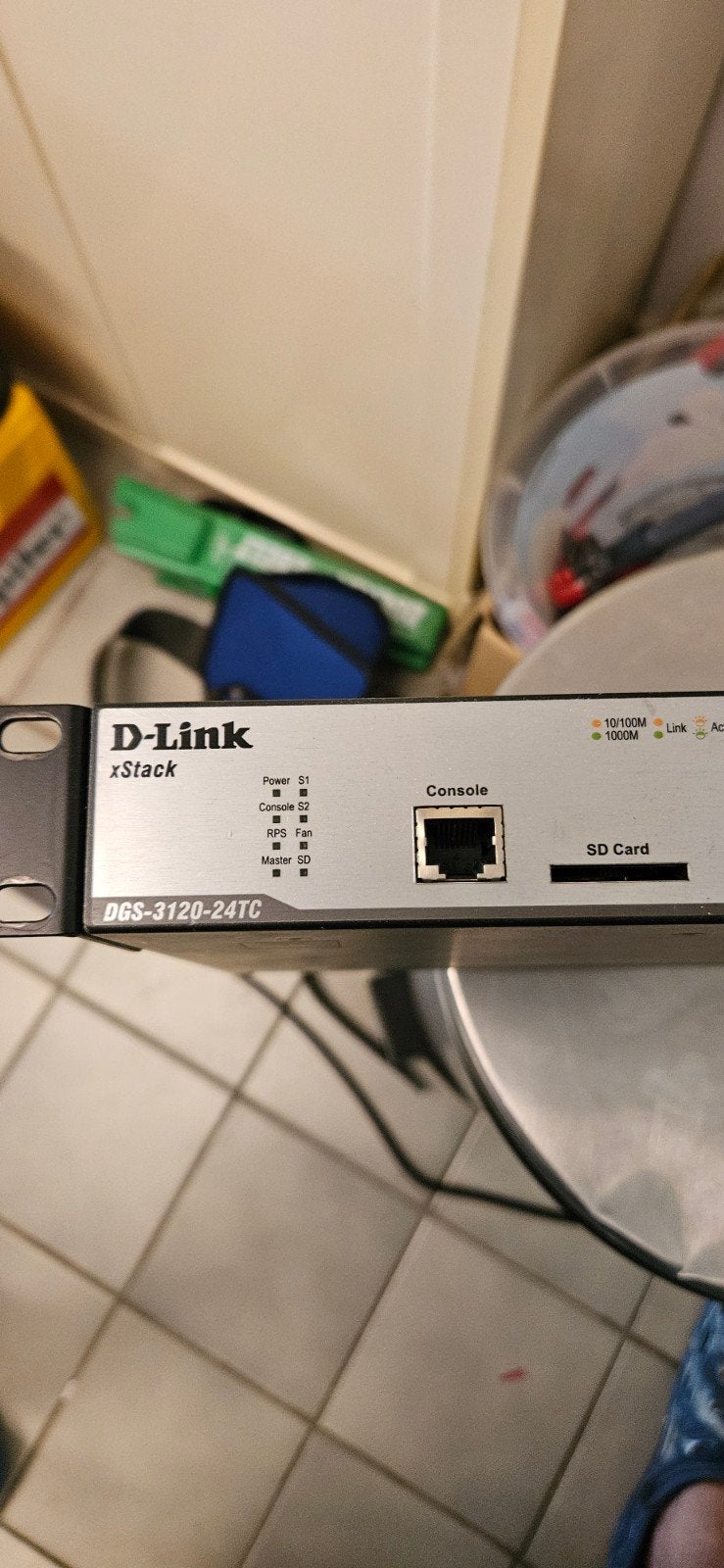 D-Link DGS-3120-24TC xStack Managed Gigabit Switch, Ophalen of Verzenden, Gebruikt