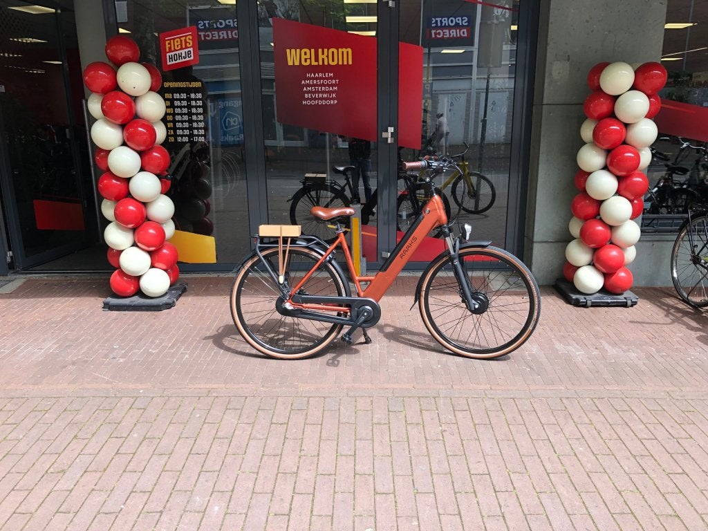 Fietshokje Raaks: Raaks Belton Oranje E-Bike Nieuw!!