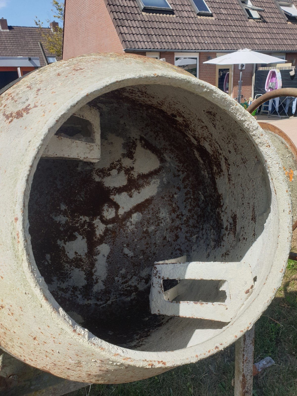 Robuuste cementmolen - Ideaal voor bouwprojecten, Doe-het-zelf en Verbouw, Betonmolens, Ophalen of Verzenden