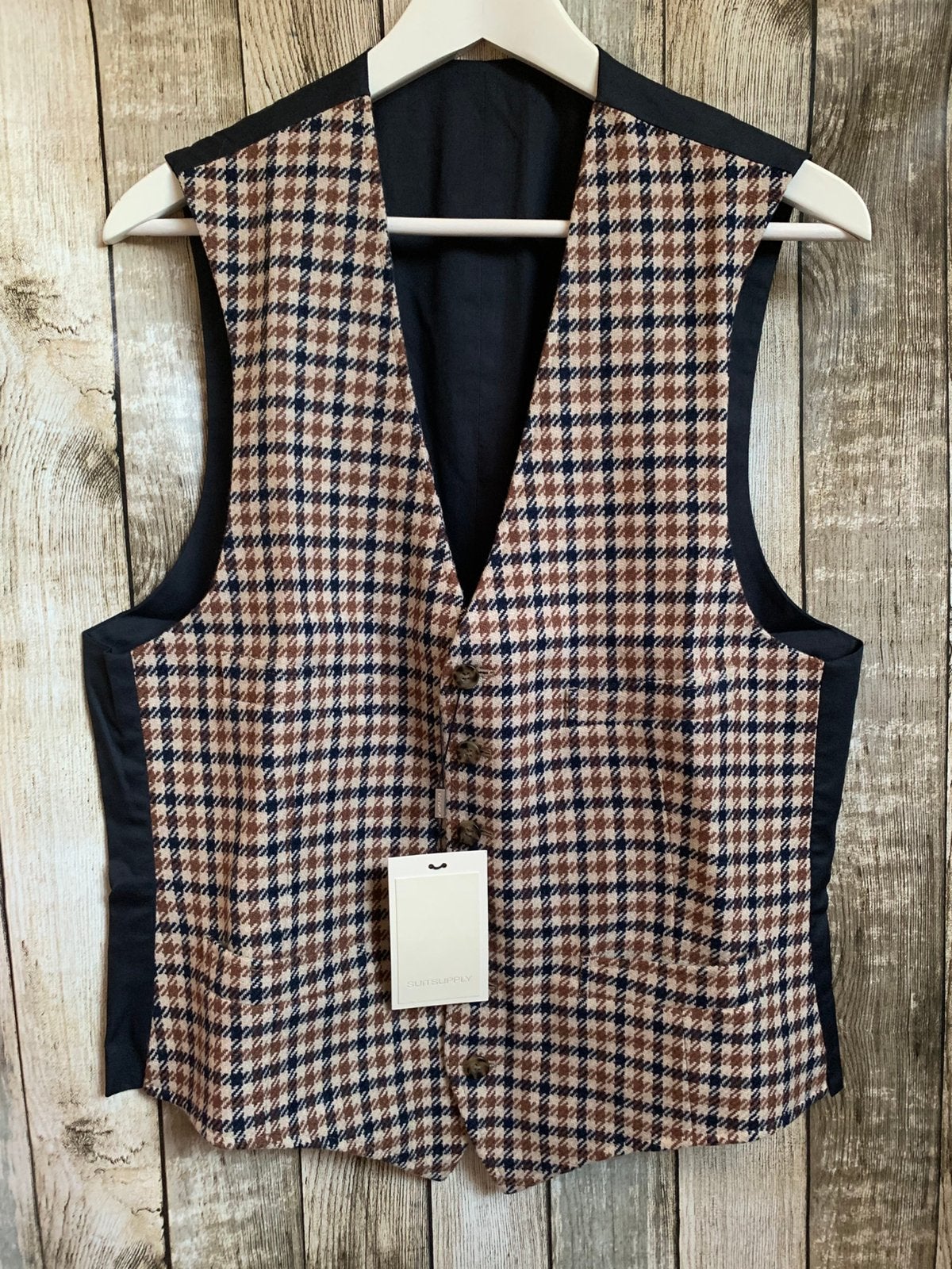 Suitsupply super mooi nieuw gilet (Maat 50), Kleding | Heren, Kostuums en Colberts, Verzenden, Nieuw, Maat 48/50 (M), Meerkleurig
