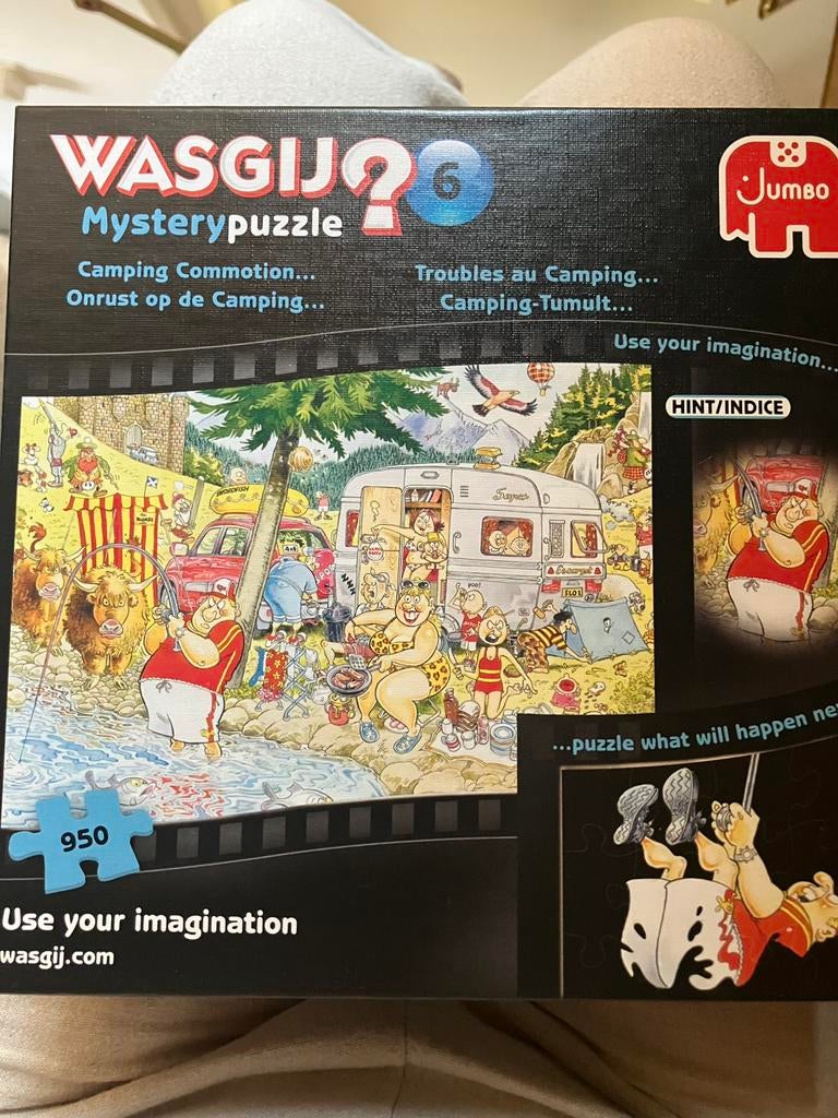 Puzzels Wasgij, Ophalen, 500 t/m 1500 stukjes, Zo goed als nieuw