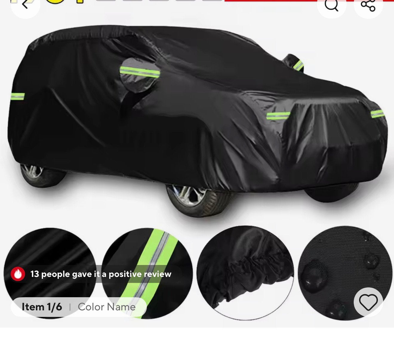 Autohoes zgan voor yaris, aygo peugeot 106 enz, Ophalen of Verzenden, Zo goed als nieuw