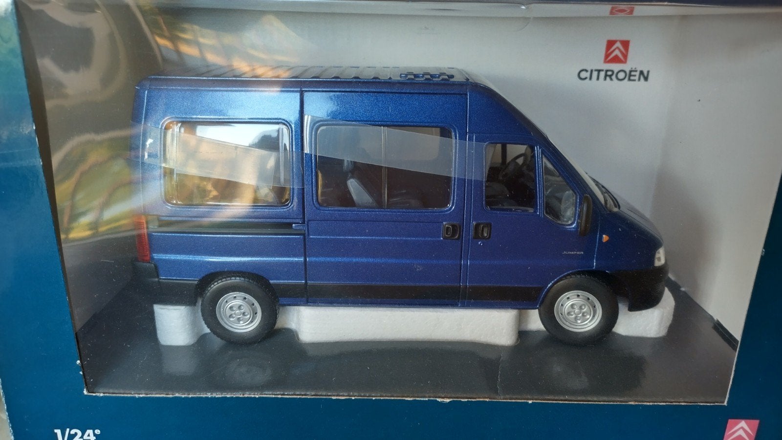 Citroen Jumper 1:24 Norev Pol, Hobby en Vrije tijd, Overige merken, Auto, Verzenden, .