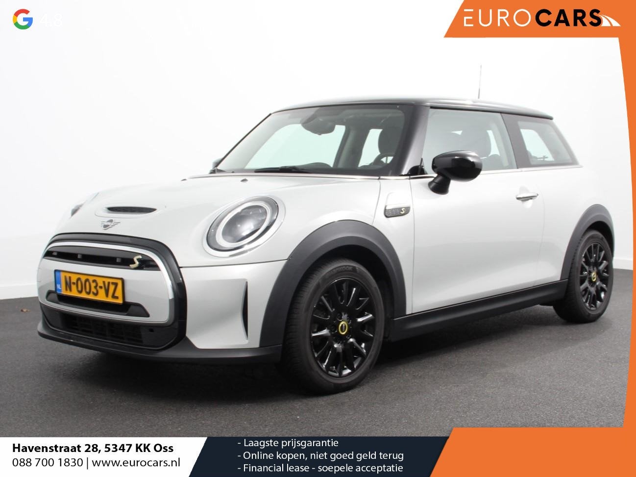 MINI Electric Business Edition 33 kWh SOH 96% Navigatie Clim, Auto's, Mini, 33 kWh, 4 stoelen, Leder en Stof, Origineel Nederlands