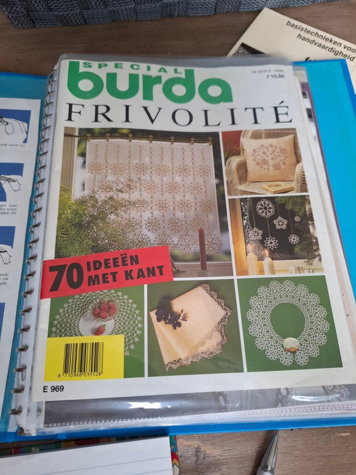 Frivolité Knutselboeken - Burda Special & Basistechnieken, Gebruikt, Overige thema's, Meerkleurig, Ophalen of Verzenden