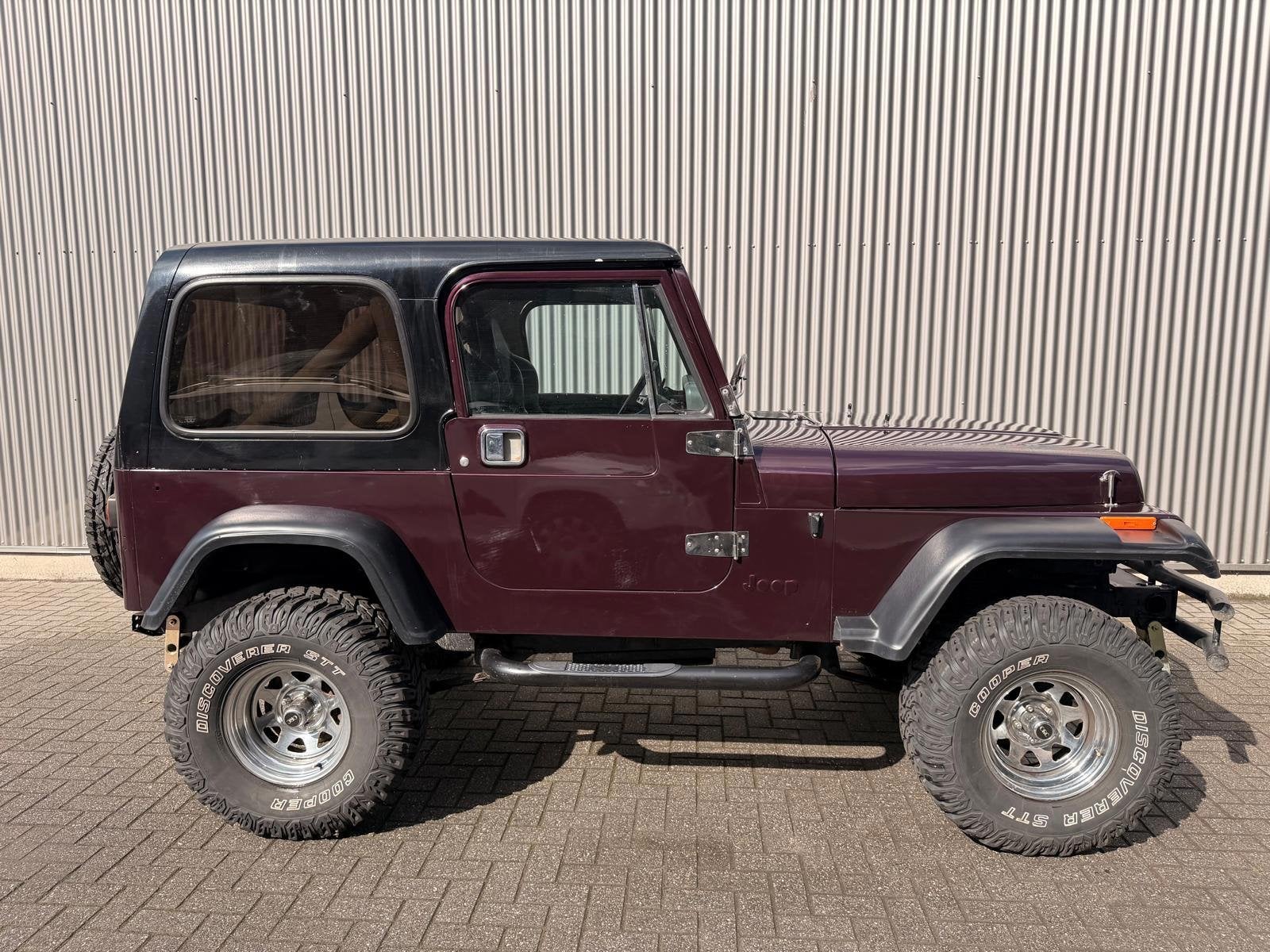 Jeep Wrangler 4.2 Hardtop Basis Project Auto (Zie tekst), Auto's, Gebruikt, Zwart, Leder, Bedrijf