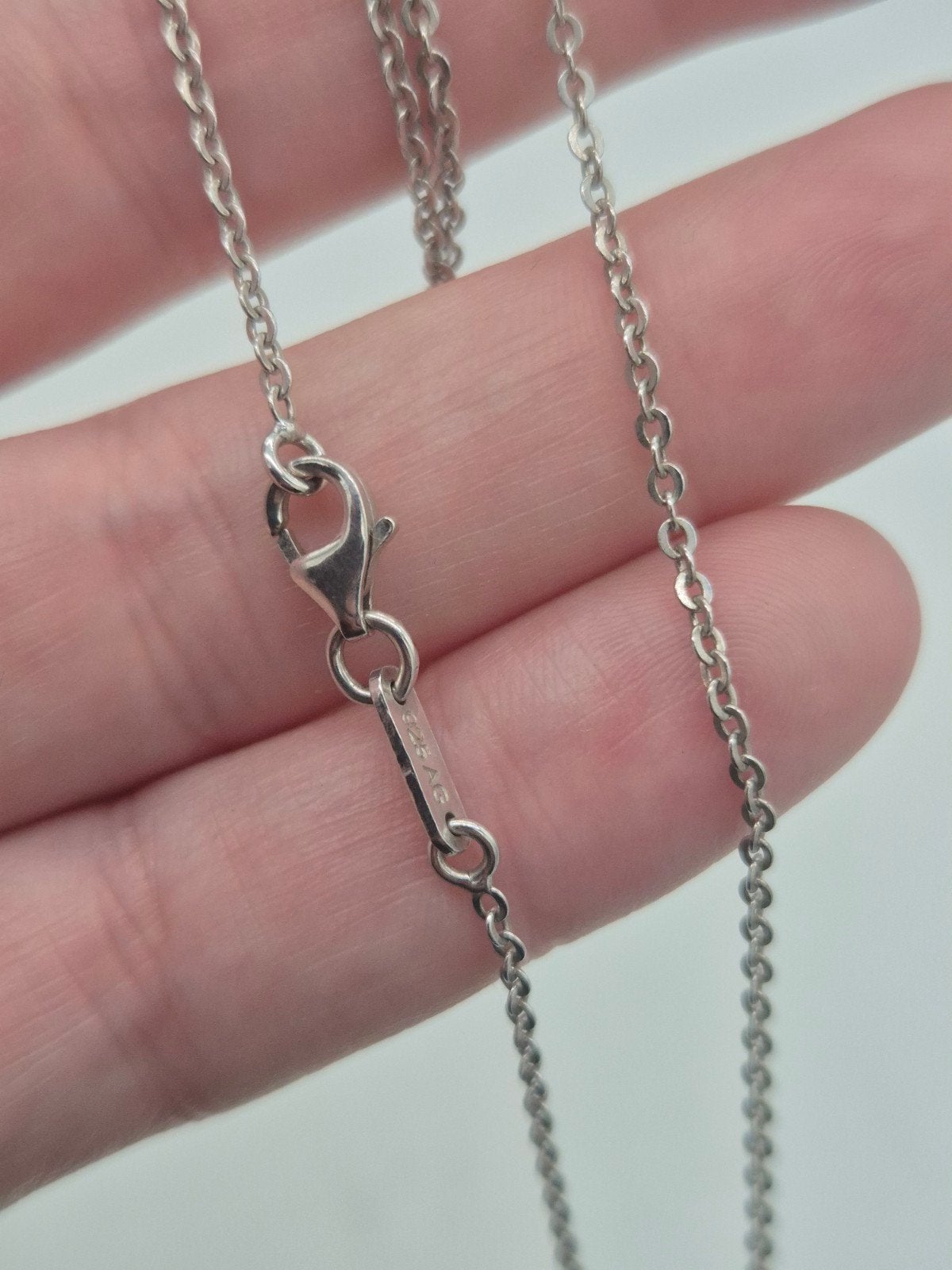 Mooie zilveren Zinzi ketting 925 - 43.5cm, Sieraden, Tassen en Uiterlijk, Kettingen, Verzenden, Zilver, Zilver, Verstelbaar