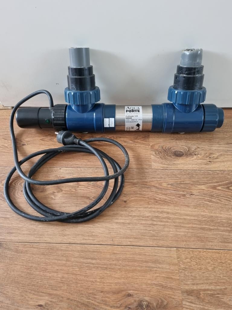 Aquaforte Profiheater Vijververwarming 1kW - nieuwstaat, Ophalen of Verzenden, Zo goed als nieuw