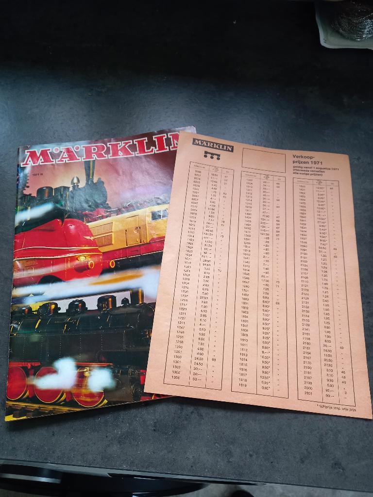 Marklin folders, Boeken, Ophalen of Verzenden, Gelezen, Folder