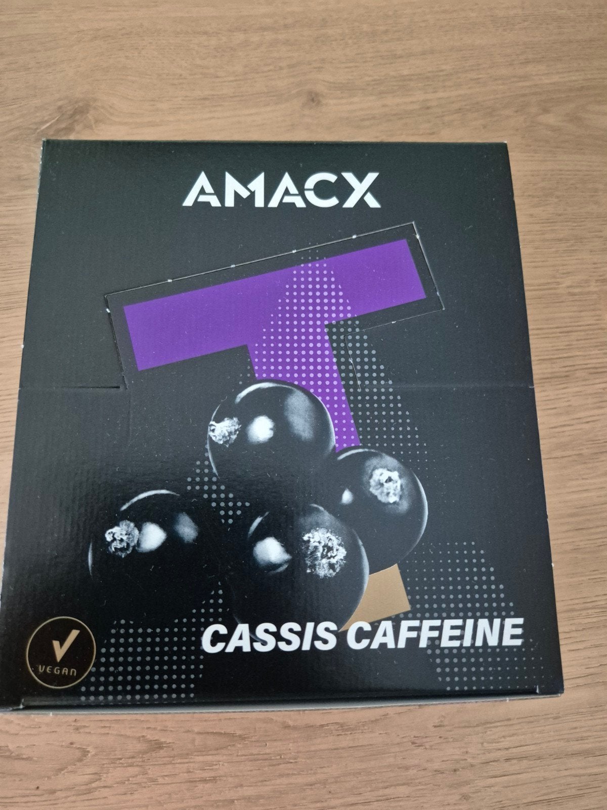 12 st amacx cassis caffeine nieuw, Ophalen of Verzenden, Nieuw