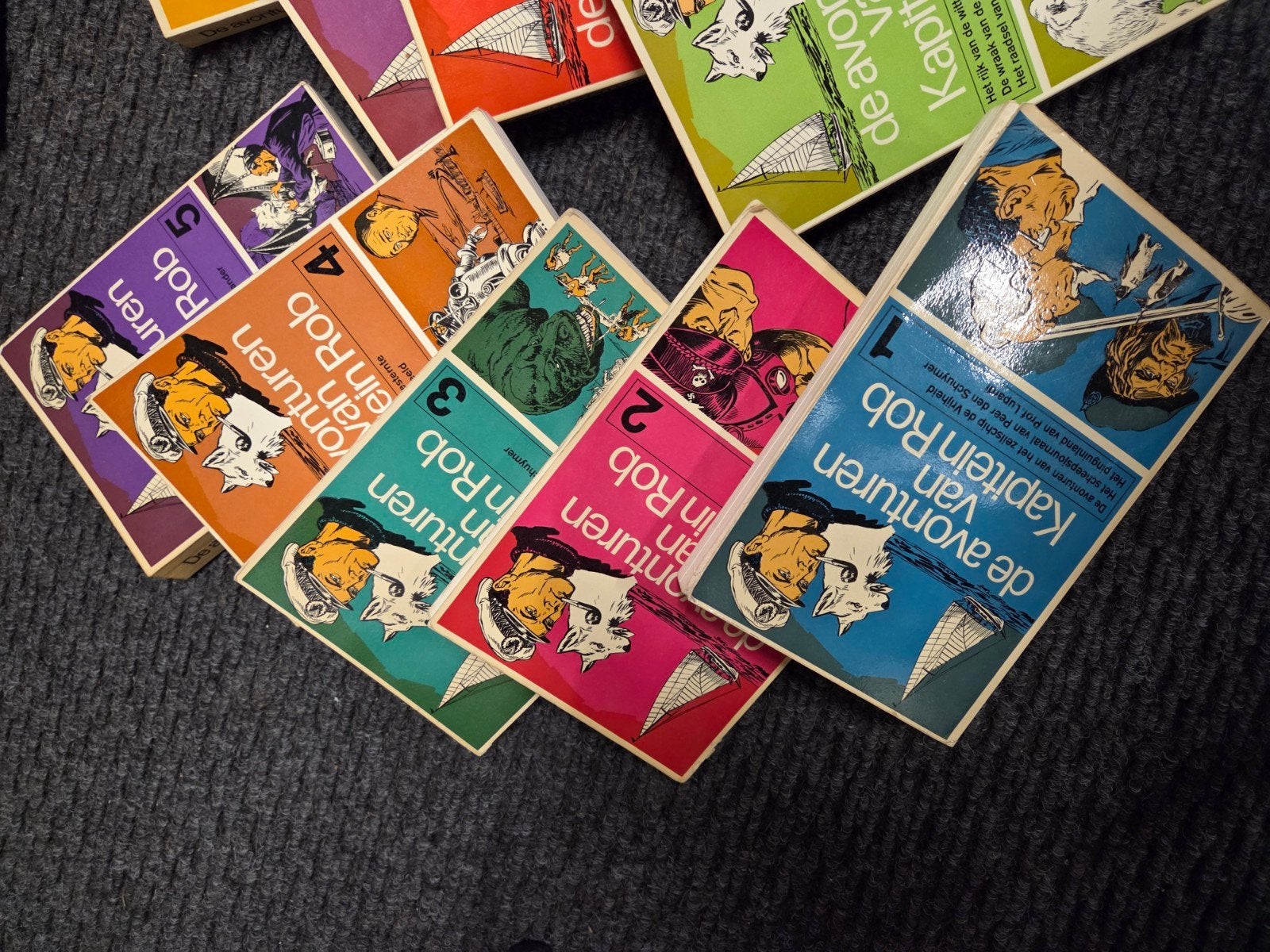 De avonturen van Kapitein Rob - Complete serie, Boeken, Ophalen, Gelezen, Pieter Kuhn, Fictie algemeen