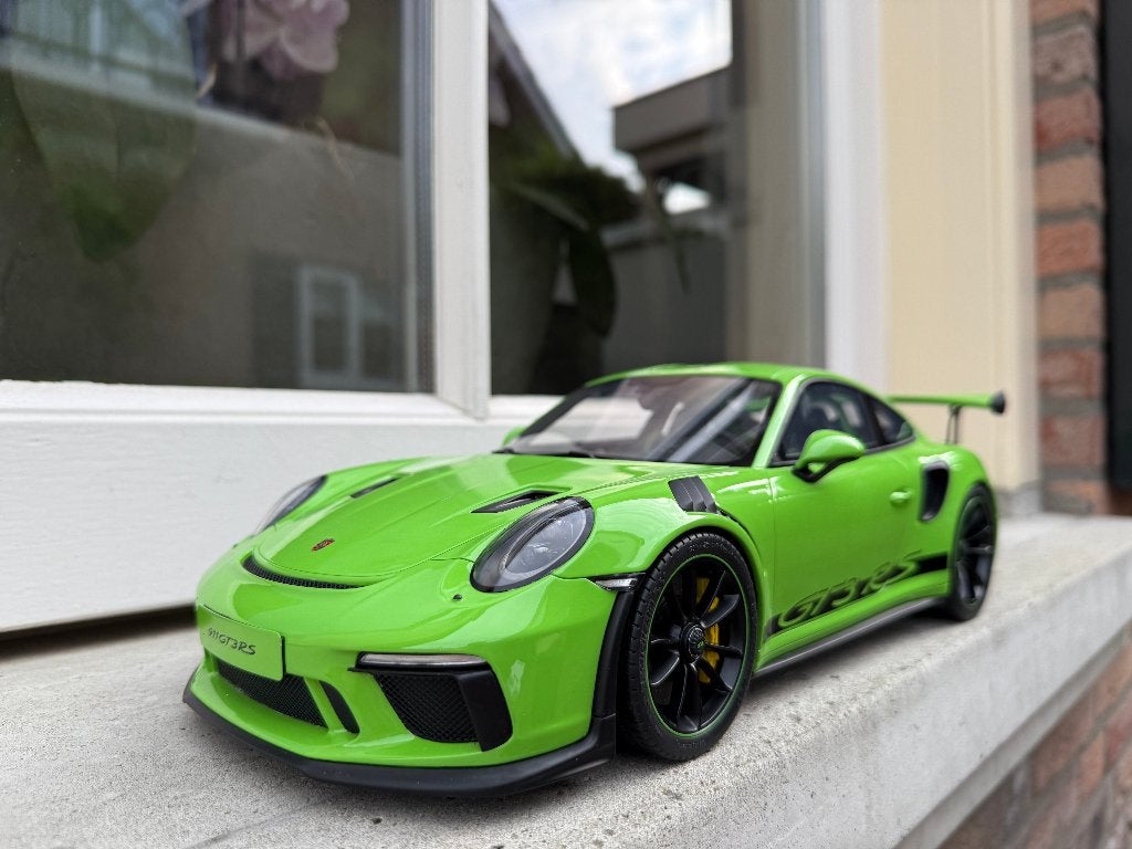 1:12 Porsche 911 991.2 GT3 RS groen GT Spirit GT917, Hobby en Vrije tijd, Modelauto's | 1:5 tot 1:12, Info@gts-models.com, 2, rue de l'écusson, Zone commerciale Oxygène Sud, Josselin, 56120, FR