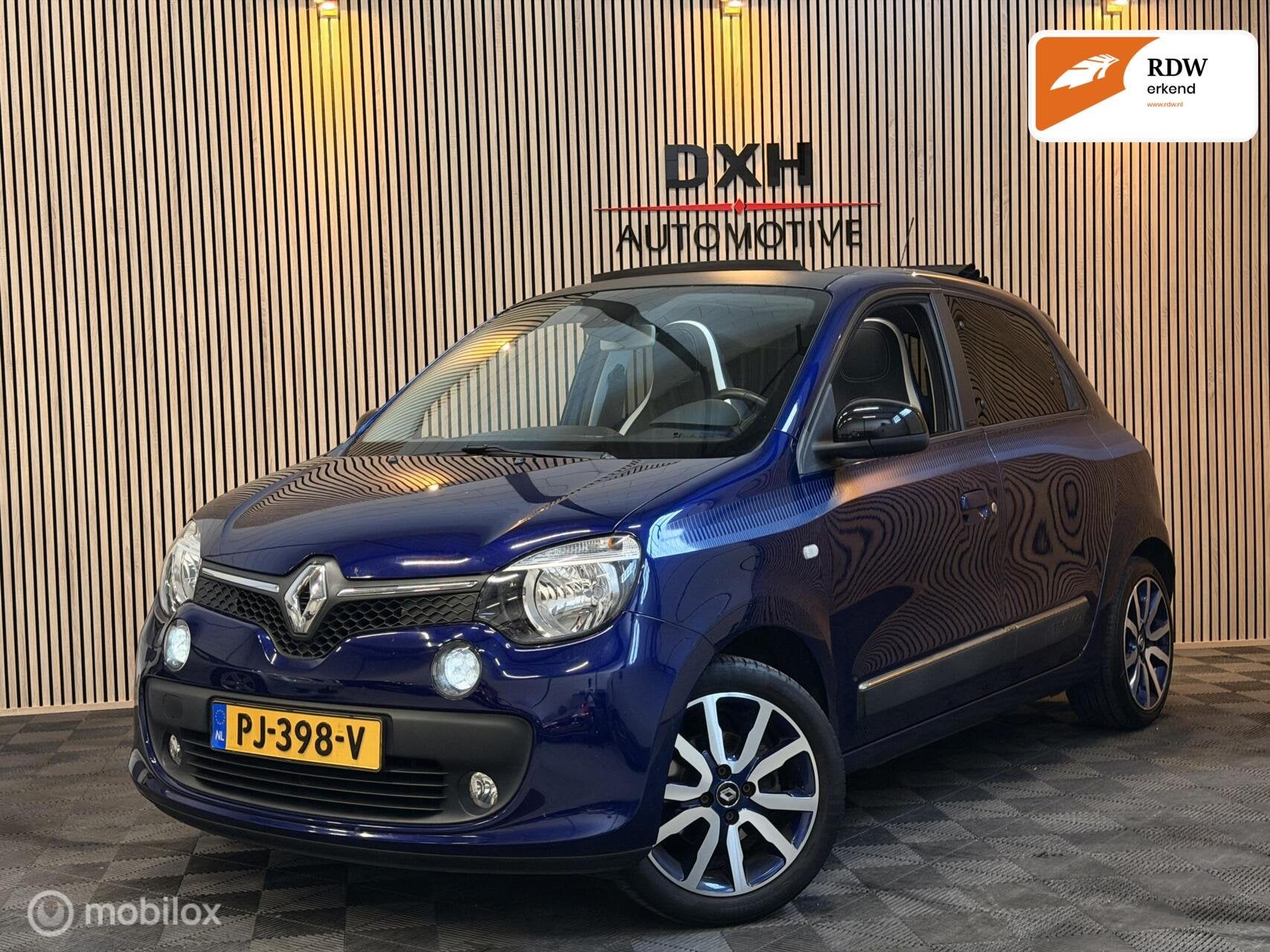 Renault Twingo 0.9 TCe Iconic Special Edition VOUWDAK LEDER, Auto's, 898 cc, Gebruikt, 918 kg, Leder en Stof