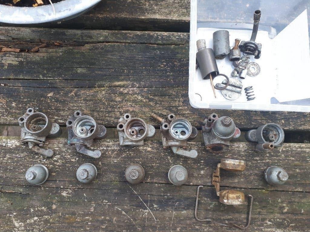 Honda SS50 CD50 onderdeeltjes benzinekraan flink gebruikt, Ophalen of Verzenden, Gebruikt, Overige merken