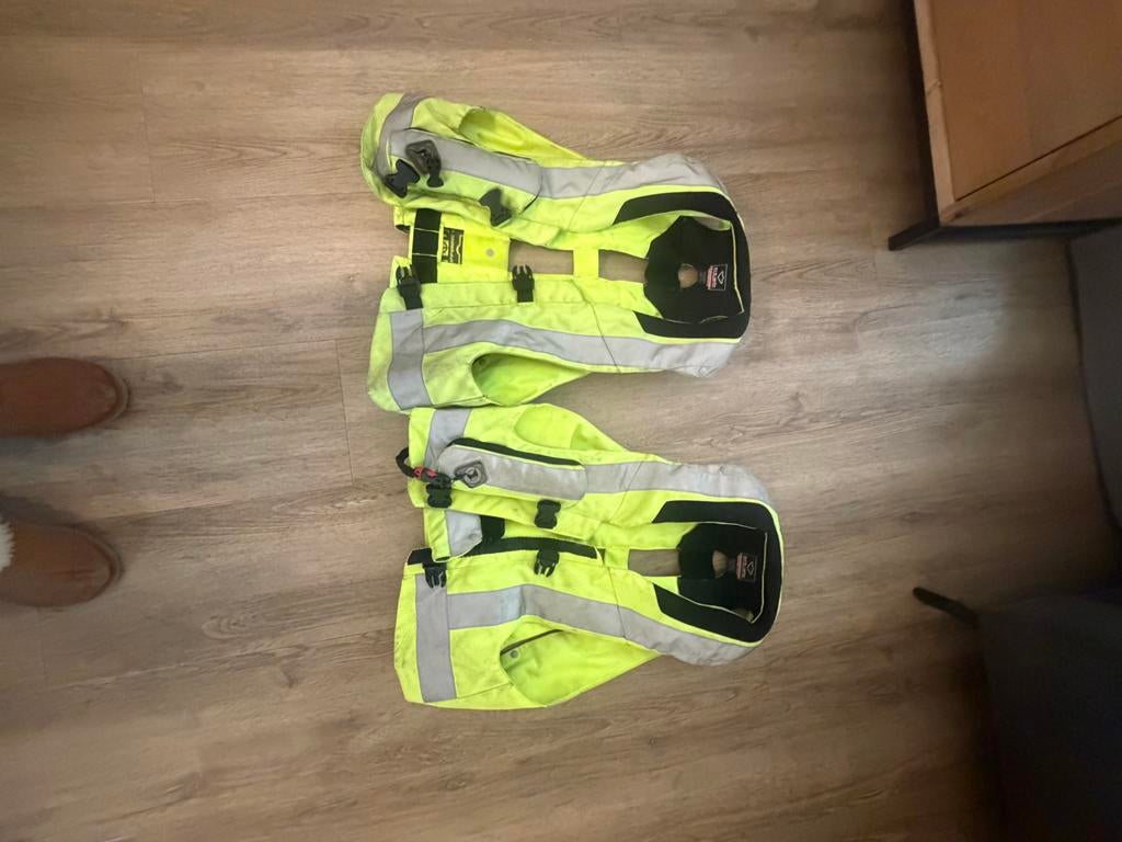 2x Hit-Air Airbag Vest voor Motorrijders M, Ophalen of Verzenden, Tweedehands, Heren, Overige typen
