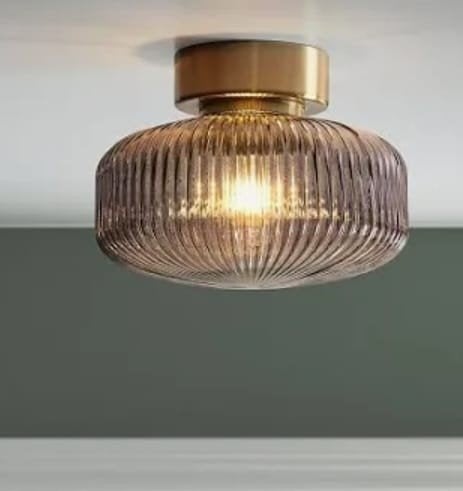 2 plafond lampen Ikea Solklint, Ophalen of Verzenden
