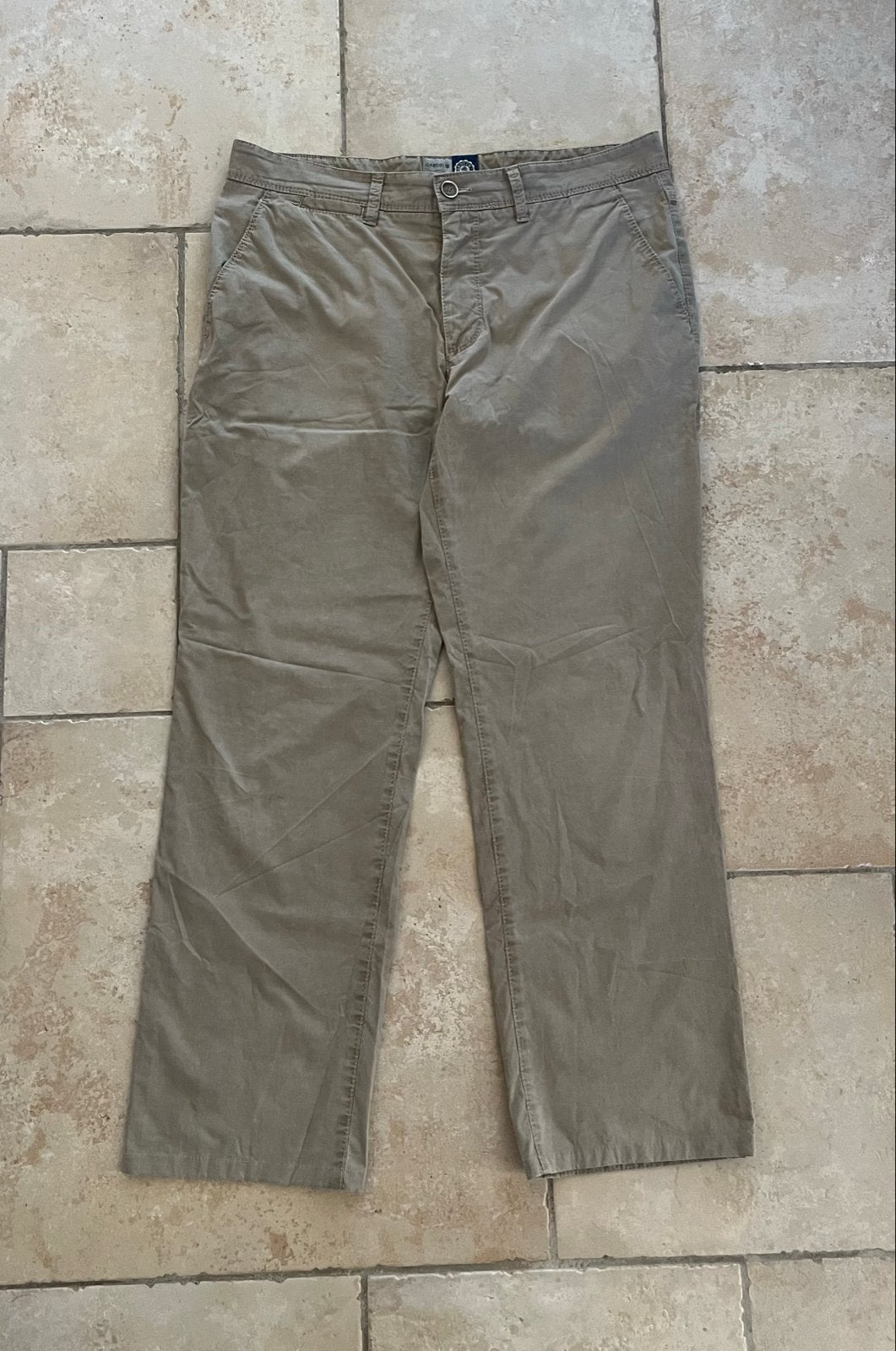 L/52/54 Gardeuer Casual herenbroek - Beige, Kleding | Heren, Ophalen of Verzenden, Zo goed als nieuw, Maat 52/54 (L), Beige